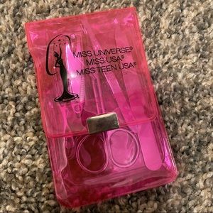 Brand new nail care kit miss Illinois pageant